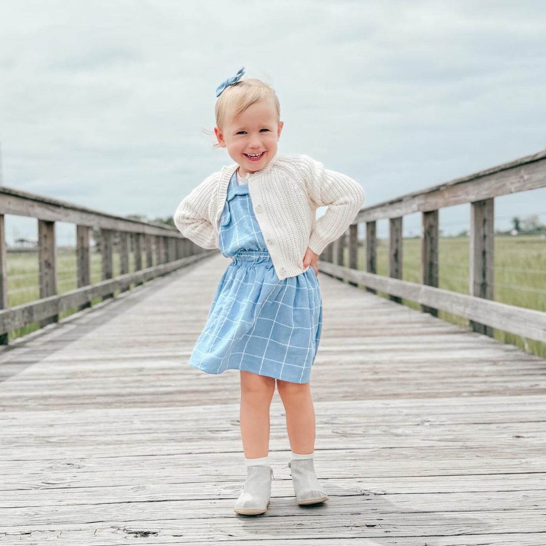 Dolly Girl Dress in Spun Sugar