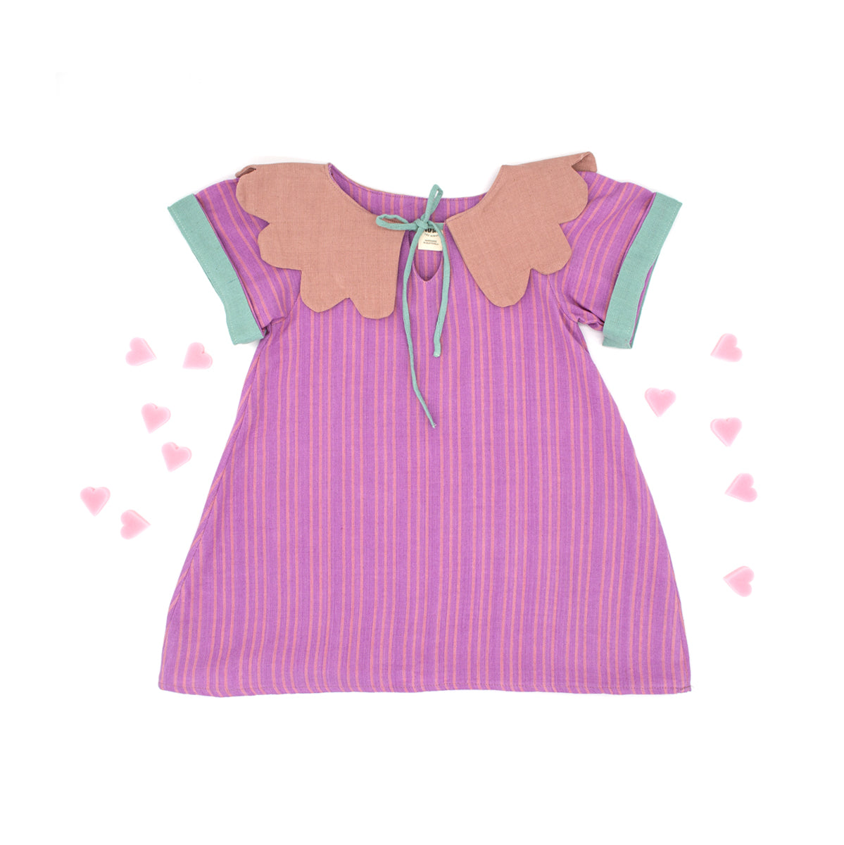 Jolie Girl Dress in Cotton Candy