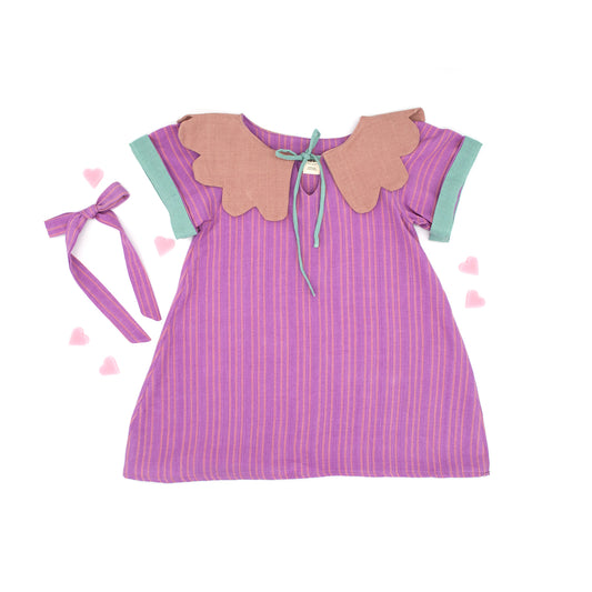 Jolie Girl Dress in Cotton Candy