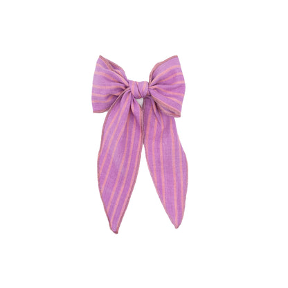 Folklore Large Bow in Candy Cotton