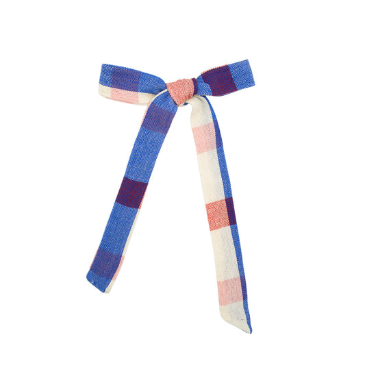 Folklore Medium Bow in Americana Plaid