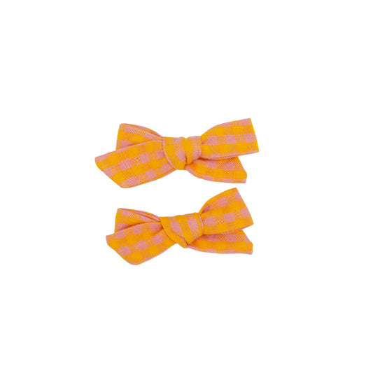 Folklore Small Bow Set in Golden Edit