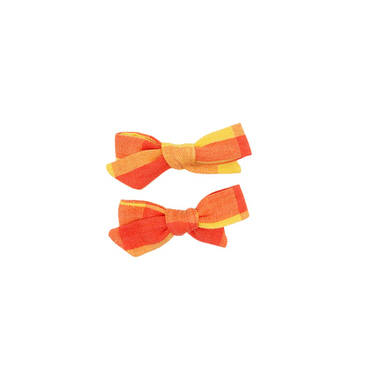 Folklore Small Bow Set in Peach Blossom