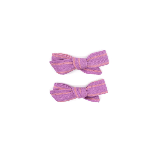 Folklore Small Bow Set in Cotton Candy