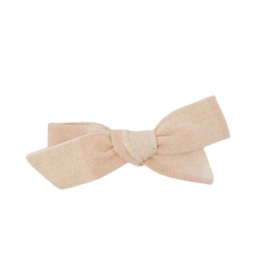 Folklore Medium Bow in Tan Beige