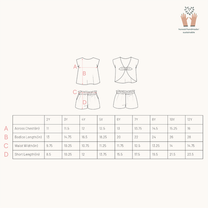 Annita Girl Set in Honeydew Pop