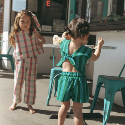 Annita Girl Set in Honeydew Pop