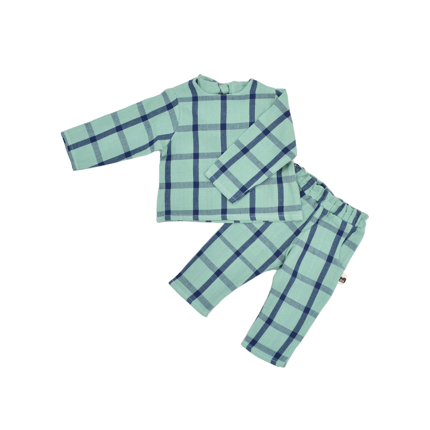 Mini Simone Girl Set in Sapphire