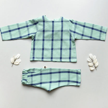 Mini Simone Girl Set in Sapphire