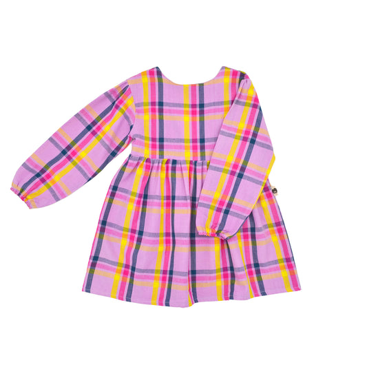 Birdie Girl Dress in Ultraviolet