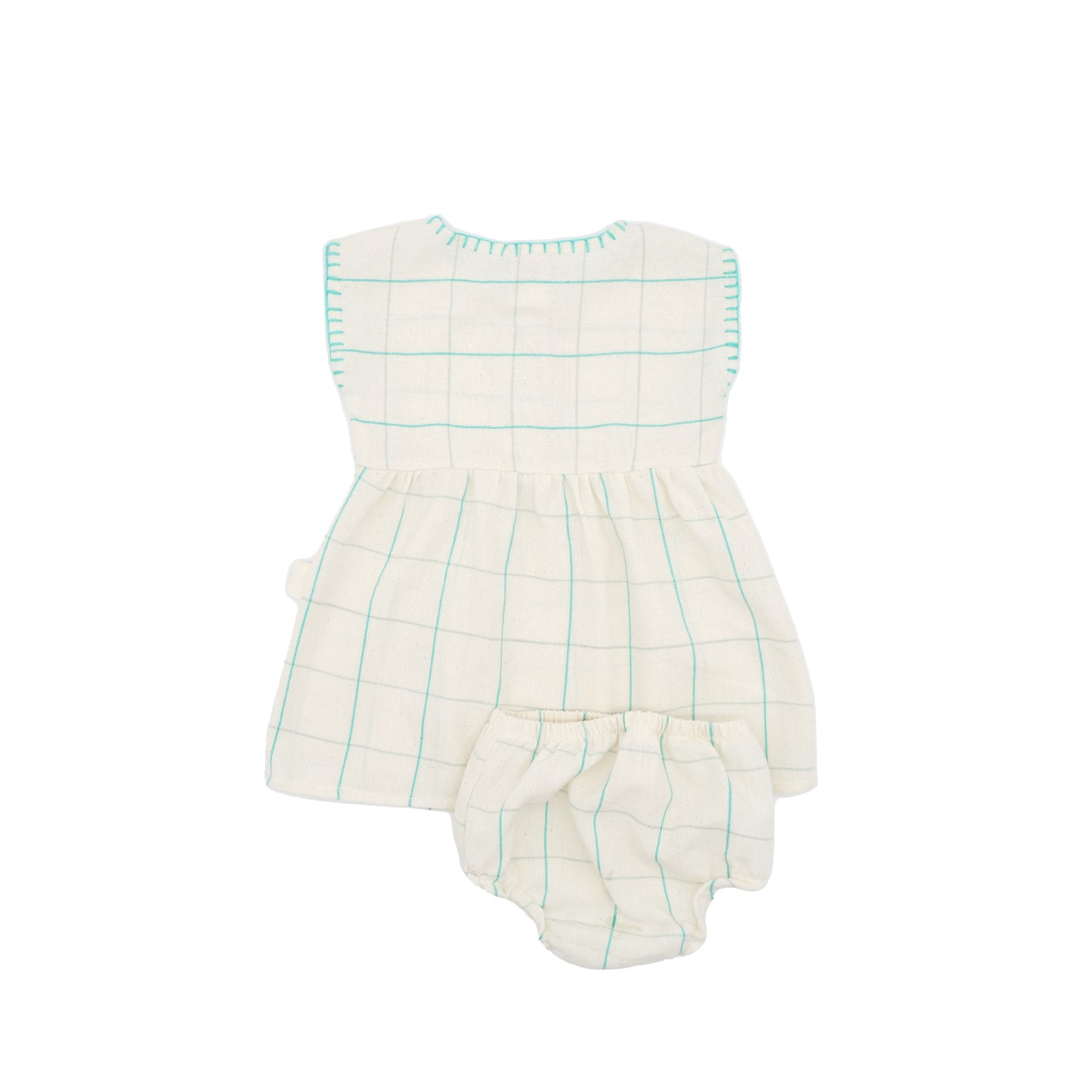 Addie Baby Set in Sand Jade