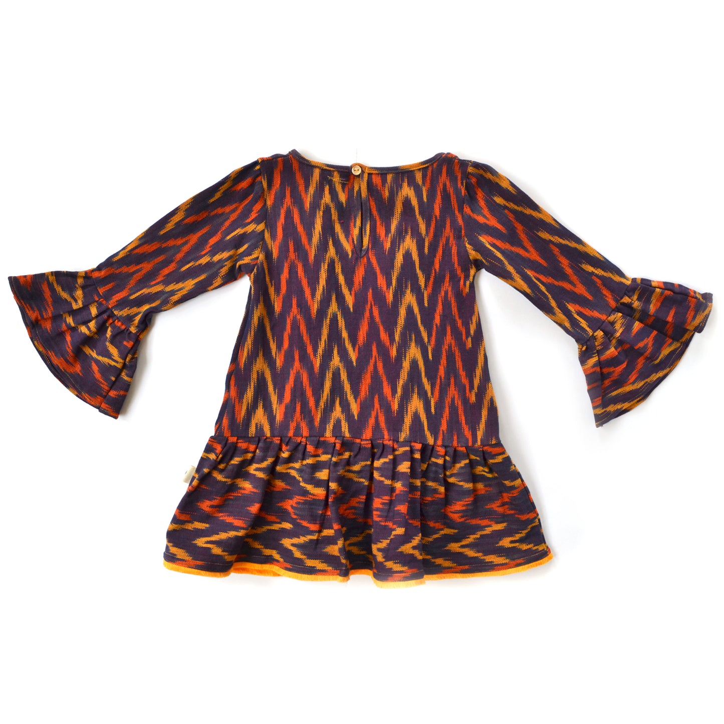 Flor De Otoño Dress in Azul Ambar